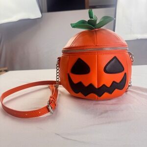 Pumpkin Crossbody Bag Halloween Purse Women